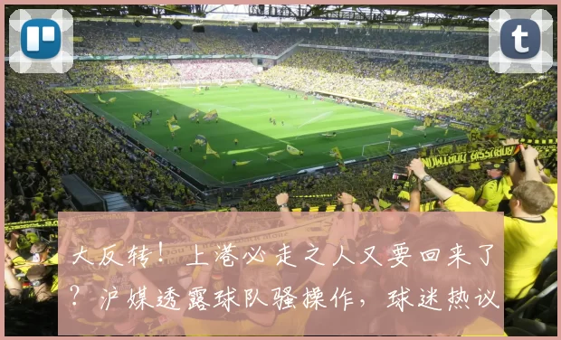 大反转！上港必走之人又要回来了？沪媒透露球队骚操作，球迷热议_海港_加布里埃尔_球员